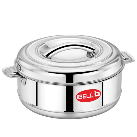 Preethi Stainless Steel Hot Pot Serve Casserole (2500 ml) 